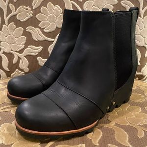Black Original Sorel Lea Wedge sz 9